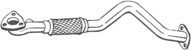 BOSAL Abgasrohr 801-087