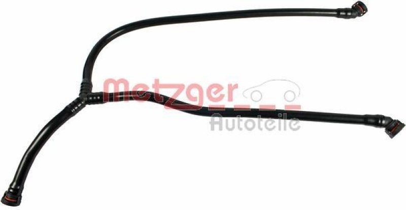 METZGER Hose, crankcase ventilation