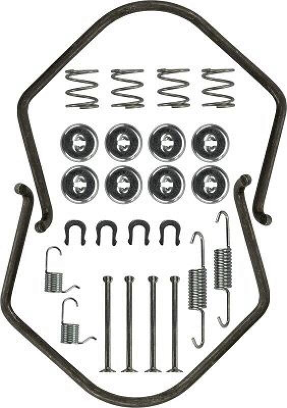 TRW Accessory Kit, brake shoes