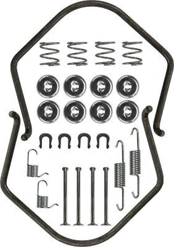 TRW Zubehörsatz Bremsbacken Trommelbremse Montagesatz