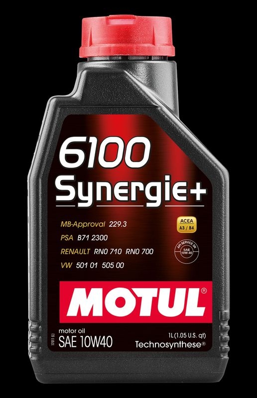 MOTUL Engine Oil 6100 SYNERGIE+ 10W40