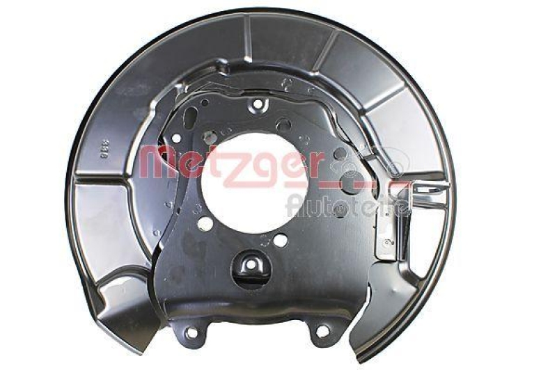 METZGER Spritzblech, Bremsscheibe 6115240