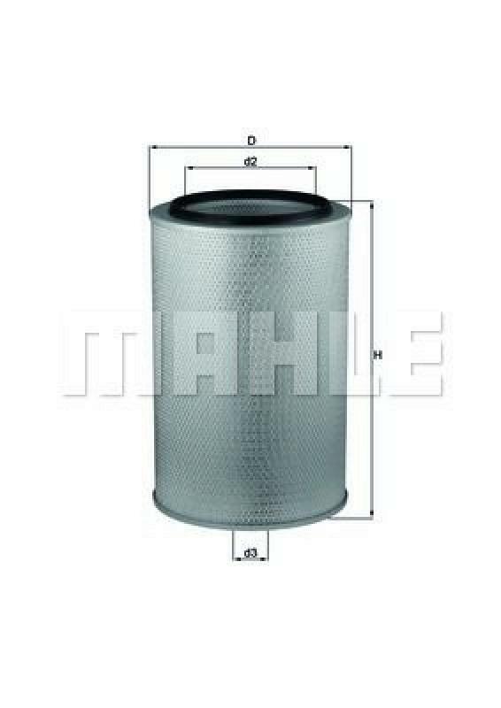 MAHLE ORIGINAL Luftfilter