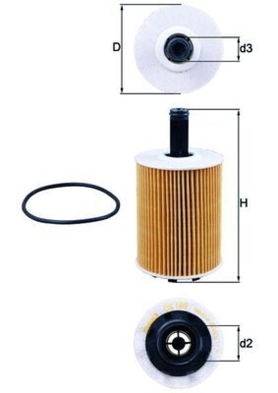 MAHLE Oil Filter