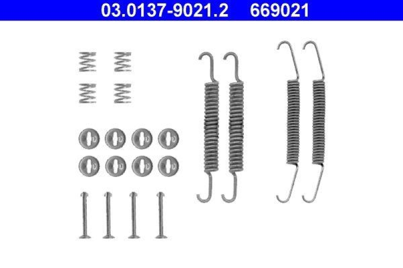 ATE Accessory Kit, brake shoes