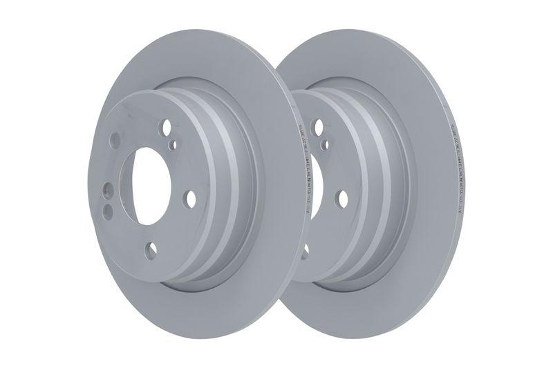 ATE Bremsscheiben 278mm + Ceramic Bremsbel&auml;ge Hinten passend f&uuml;r Me...