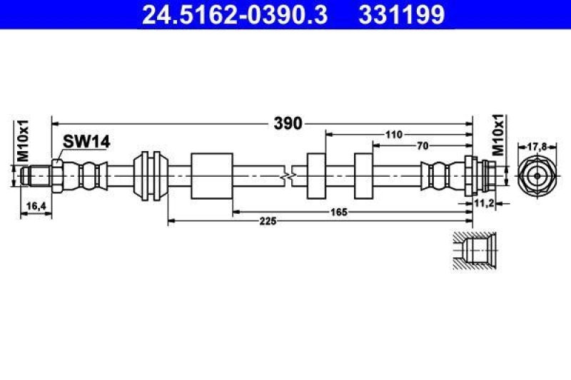 ATE Brake Hose