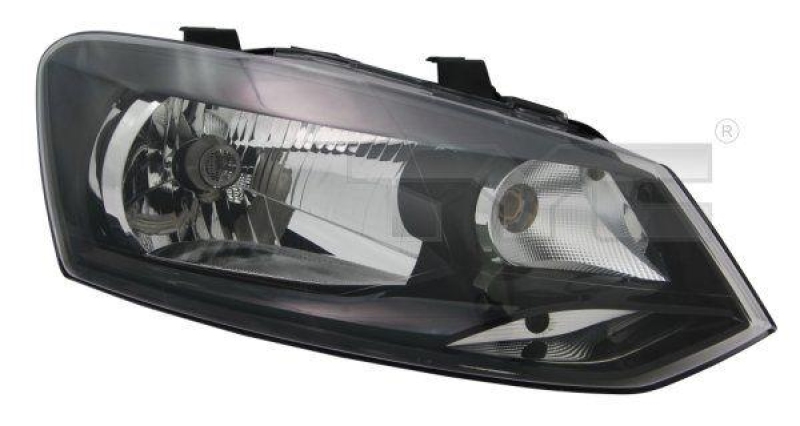 TYC Hauptscheinwerfer H4 Halogen rechts passend f&uuml;r VW Polo 6R 09-14 Trendline 20-12033-05-2