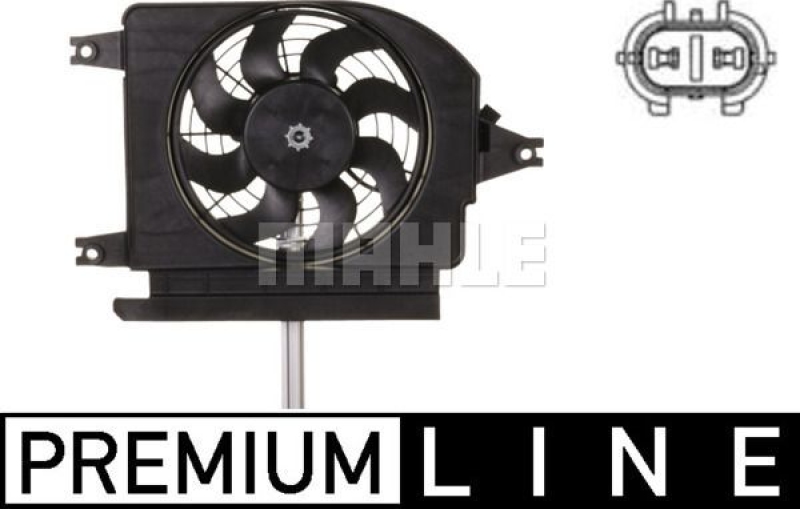 MAHLE Fan, A/C condenser BEHR *** PREMIUM LINE ***