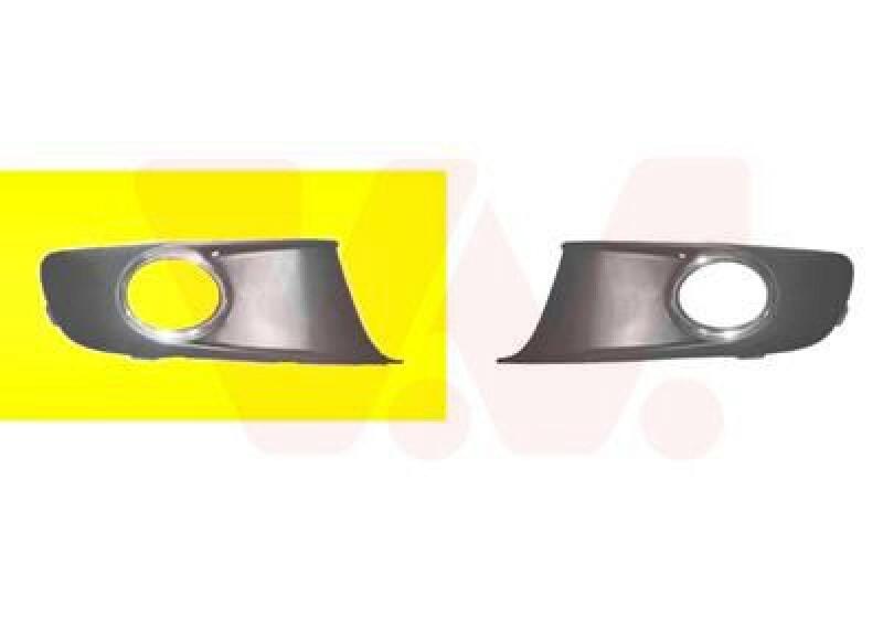 VAN WEZEL Ventilation Grille, bumper