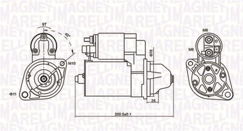 MAGNETI MARELLI Starter