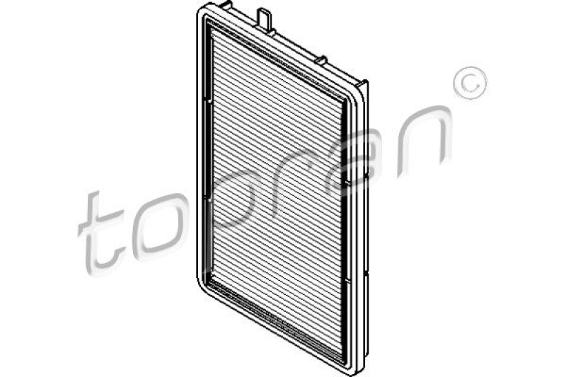 TOPRAN Filter, Innenraumluft 500219
