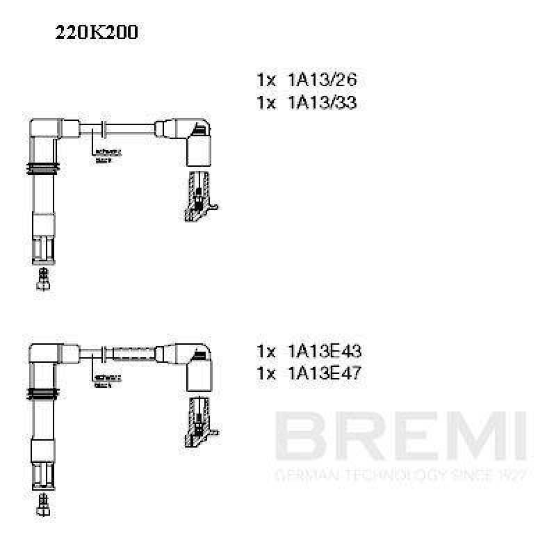BREMI Zündleitungssatz