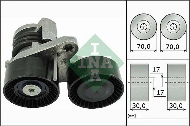 INA Tensioner Lever, v-ribbed belt