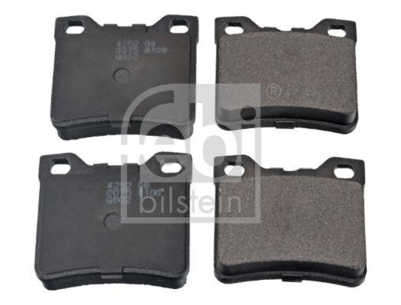 2x FEBI Bremsscheibe Ø290mm + Beläge hinten passend für Peugeot 607 9D 2.2 Hdi