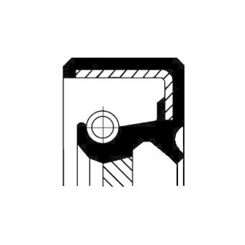 CORTECO Shaft Seal, manual transmission