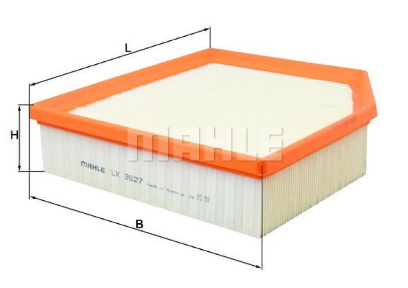 MAHLE Luftfilter LX 3527