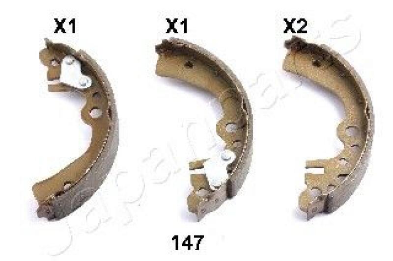 JAPANPARTS Brake Shoe Set