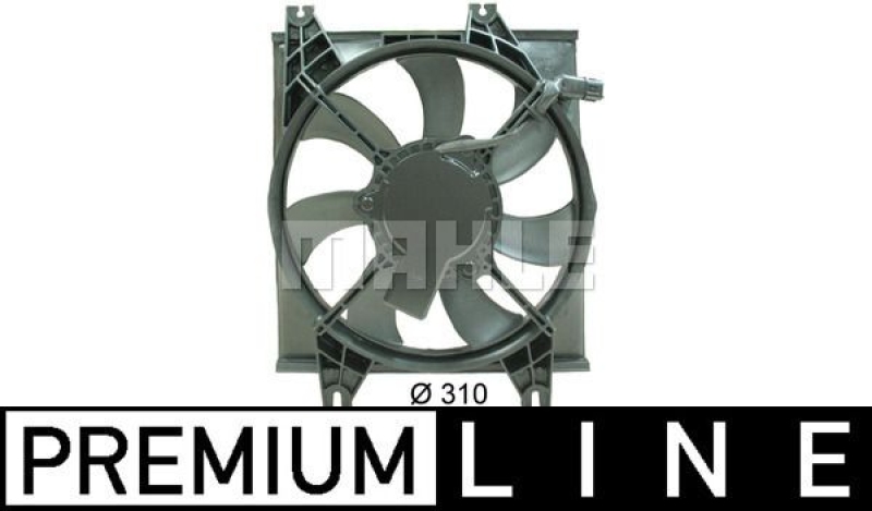 MAHLE Fan, A/C condenser BEHR *** PREMIUM LINE ***