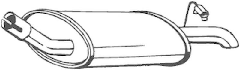 BOSAL Endschalld&auml;mpfer