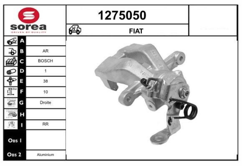 SNRA Bremssattel