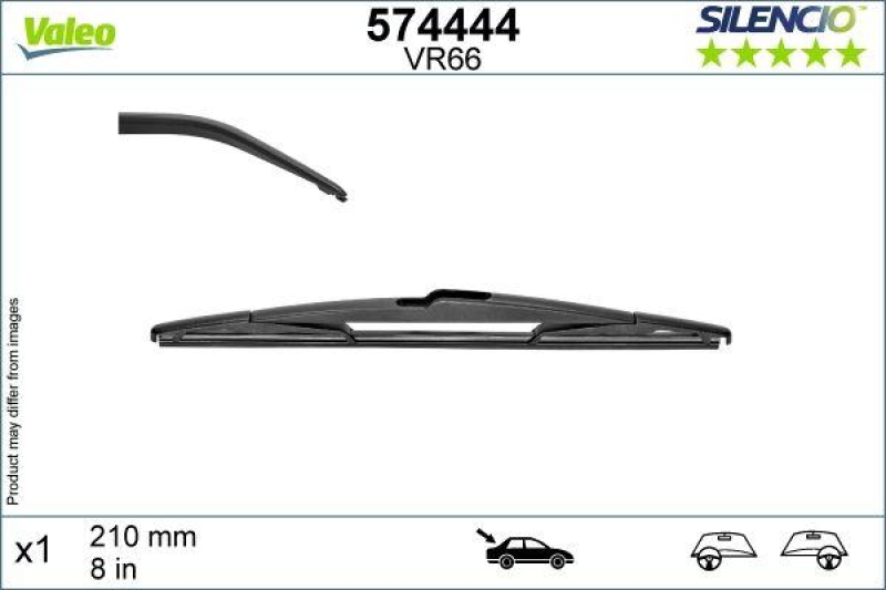 VALEO Wischblatt SILENCIO REAR