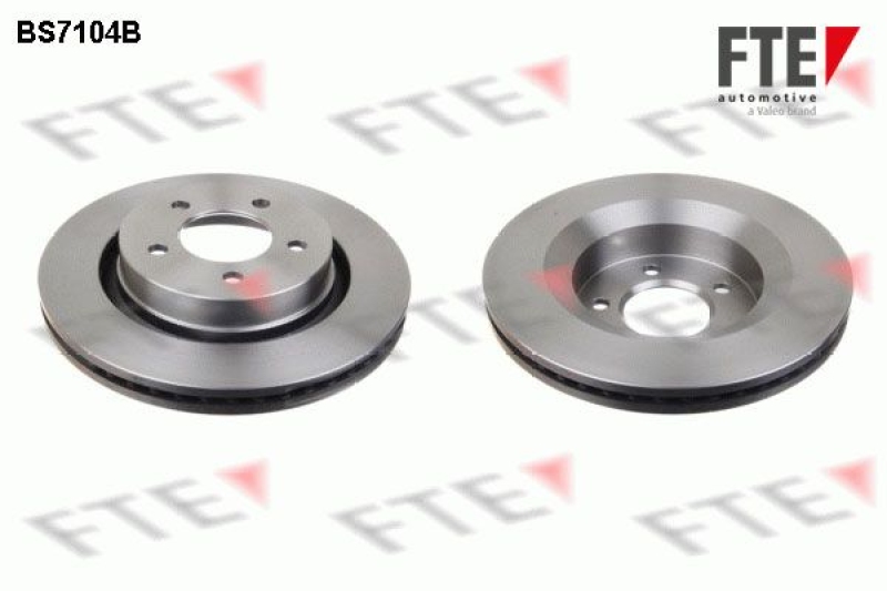 2x FTE Brake Disc COATED RANGE