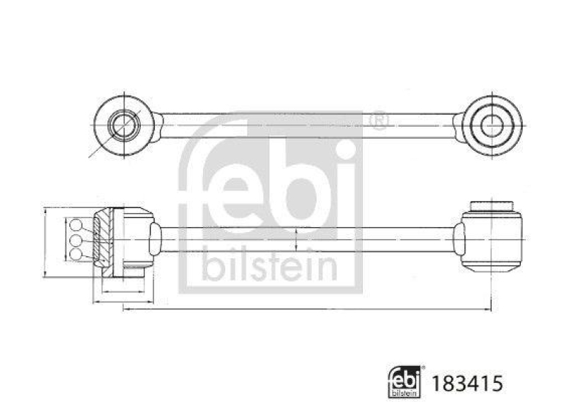 FEBI BILSTEIN Stange/Strebe, Stabilisator 183415