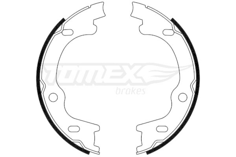 TOMEX Brakes Bremsbackensatz