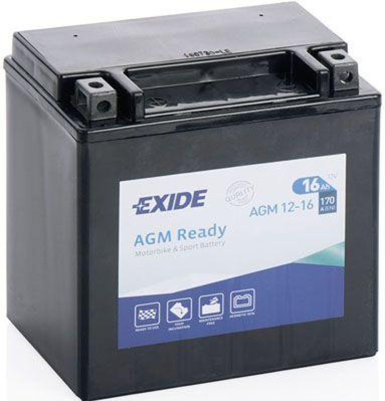 EXIDE Starterbatterie EXIDE AGM Ready