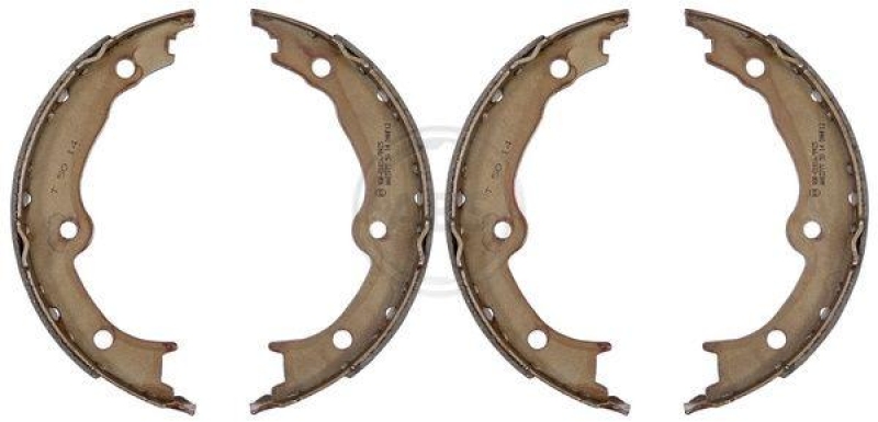Brake Shoe Set, parking brake