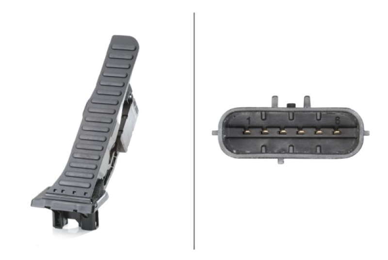 HELLA Sensor, accelerator pedal position