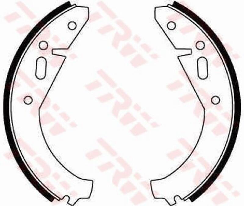 TRW Bremsbackensatz GS8141