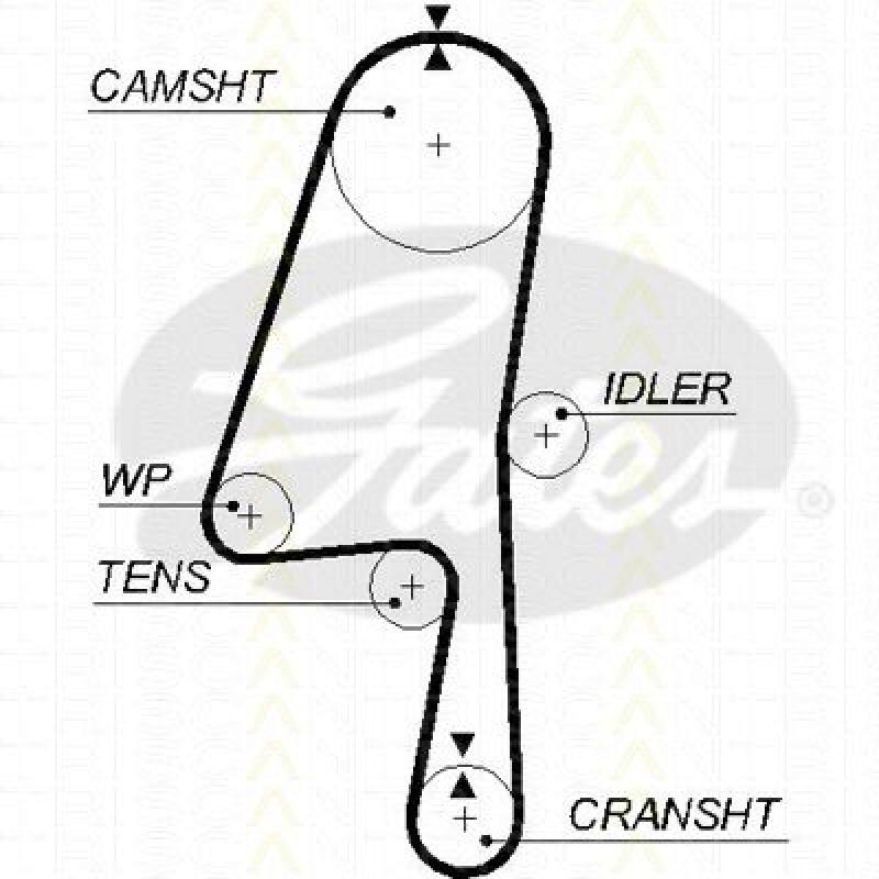 TRISCAN Timing Belt