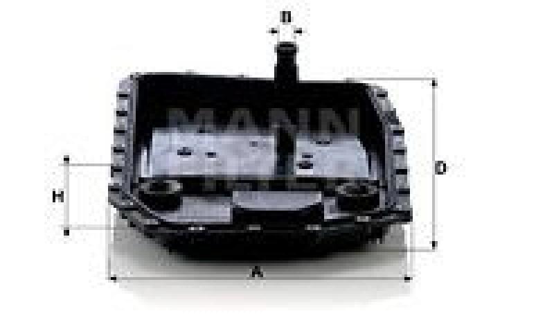 MANN-FILTER Hydraulic Filter, automatic transmission