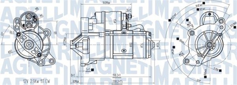 MAGNETI MARELLI Starter