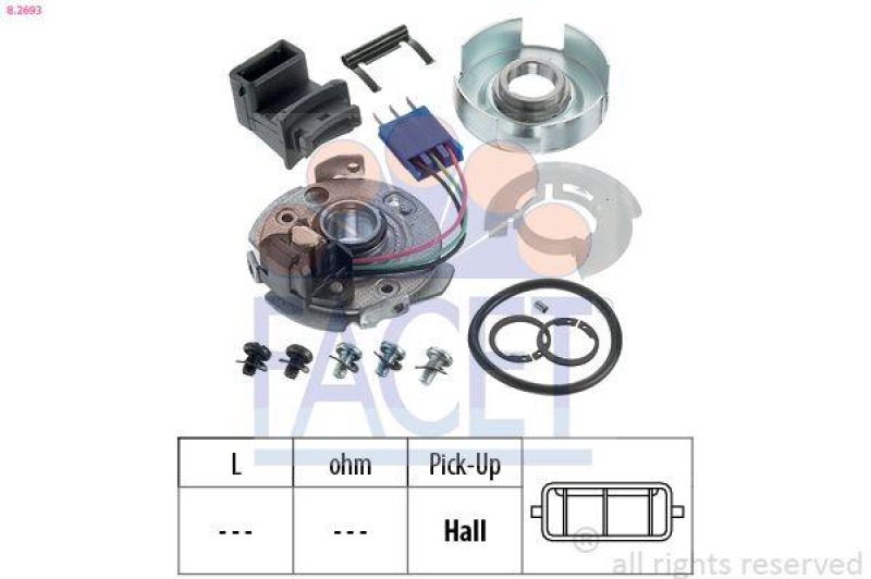 FACET Sensor, Zündimpuls Made in Italy - OE Equivalent