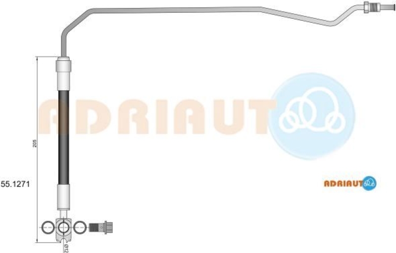 ADRIAUTO Brake Hose