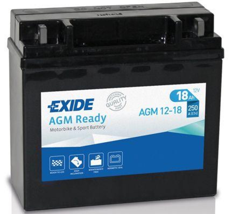 EXIDE Starterbatterie EXIDE AGM Ready