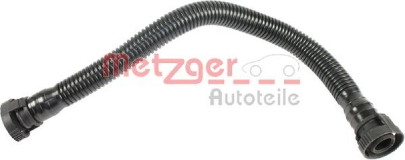 METZGER Hose, crankcase ventilation