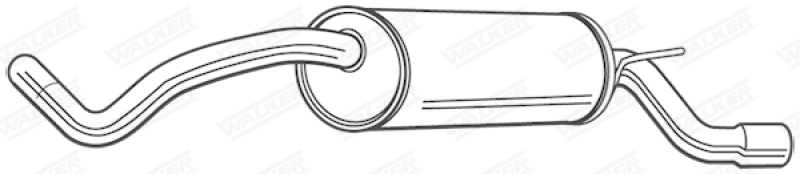 WALKER End Silencer