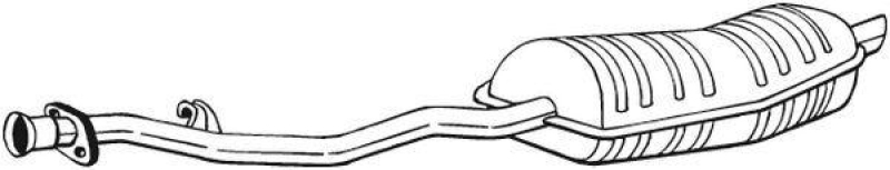 BOSAL Endschalld&auml;mpfer