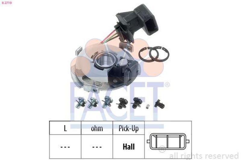 FACET Sensor, Zündimpuls Made in Italy - OE Equivalent