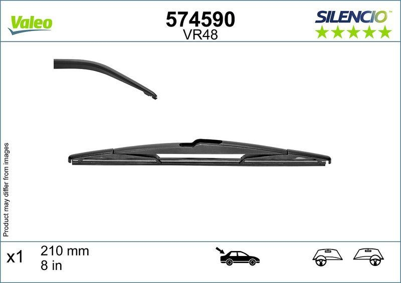 VALEO Wischblatt SILENCIO REAR 574590