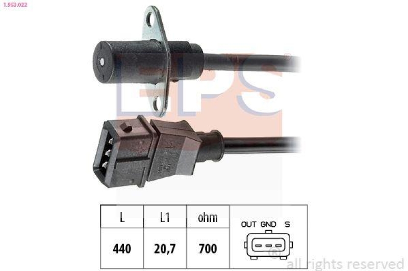 EPS Impulsgeber, Kurbelwelle Made in Italy - OE Equivalent