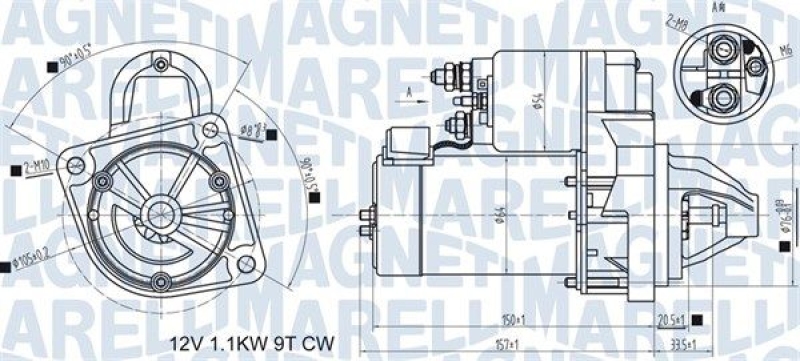 MAGNETI MARELLI Starter