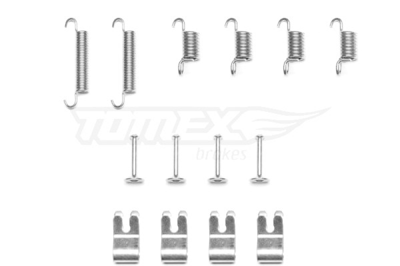 TOMEX Brakes Zubehörsatz Bremsbacken Trommelbremse Montagesatz