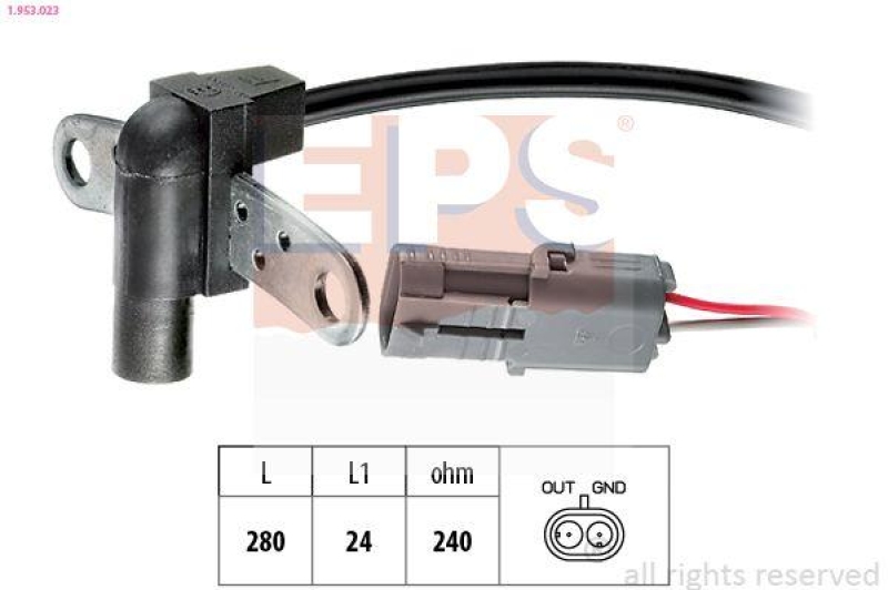 EPS Impulsgeber, Kurbelwelle Made in Italy - OE Equivalent