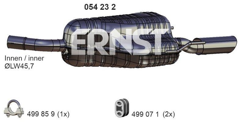 ERNST Endschalld&auml;mpfer