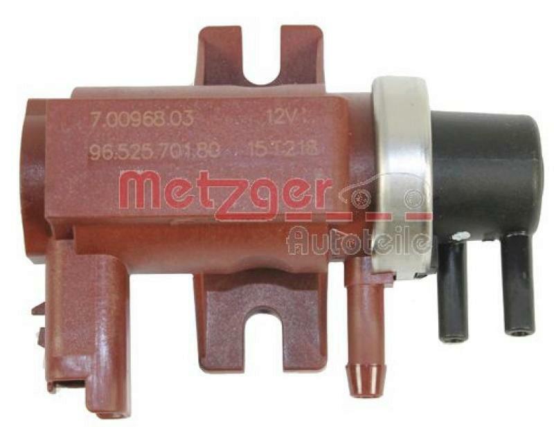 METZGER Pressure converter, turbocharger genuine